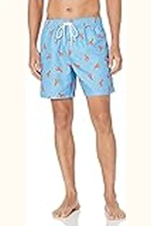 Amazon Bañador de Secado Rápido de 18 Cm - colores interrumpidos Hombre, , XXL