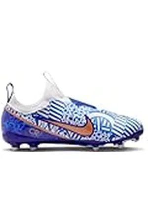 Nike Zoom Vapor 15 Acad CR7, Zapatillas de fútbol, White/Metallic Copper-Concord, 38.5 EU