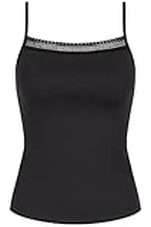 Sloggi Mujer Go Ribbed Spaghetti Top, , L