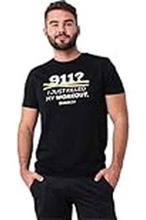 BiotechUSA Camiseta de Manga Corta Marca Modelo 911 Men t-Shirt, XL