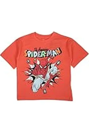 Disney Camiseta de Manga Corta niño Spiderman T-Shirt, , 3 años Unisex Kids