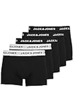 JACK & JONES Jacsolid Trunks 5 Pack Op Bóxer, Hombre, , XL