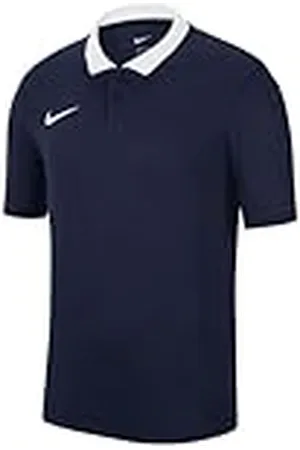 Nike Park 20, Camisa Polo, Obsidiana/Blanco/Blanco, M, Hombre
