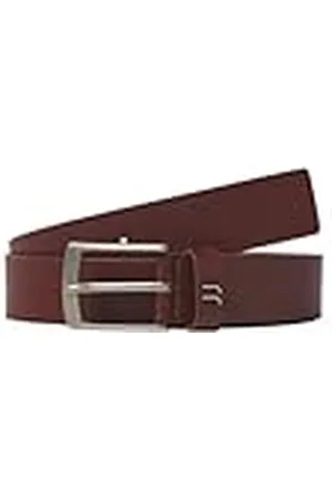 JACK & JONES Jacdallas Belt Noos Cinturón de Cuero, , 80 cm