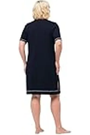 Ulla Popken Bigshirt Summer Delights 830083 Camisa de Noche, , 44-46 Mujeres