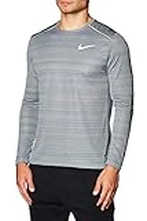 Nike M Nk Dry Miler Top LS Long Sleeved T-Shirt, Hombre, , S
