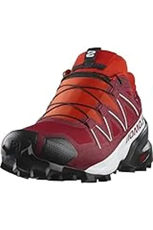 Salomon Speedcross Gore-Tex Zapatillas Impermeables de Trail Running para Hombre, Protección climática, Agarre agresivo, Ajuste preciso, Red Dahlia, 40 2/3