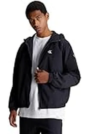 Calvin Klein Jeans Cazadora para Hombre Windbreaker Cortavientos de Entretiempo, , XL