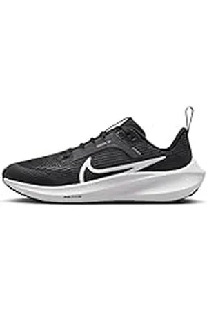 Nike Air Zoom Pegasus 40 (GS), Bajo, Black/White-Iron Grey, 37.5 EU