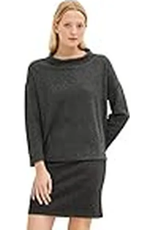 TOM TAILOR Señoras Sudadera con cuello alto ancho 1034523, , XS