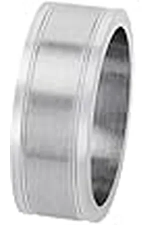 QS by s.Oliver Anillo Anillos de acero inoxidable de los hombres, de plata, viene en caja de regalo de joyería, 2035534