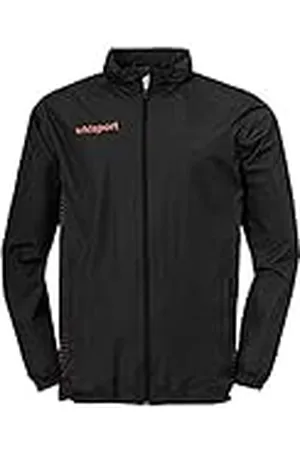 Uhlsport Score Rain Chubasquero, Hombre, Negro/Naranja Flúor, XXL