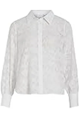 VILA Viflema New L/S Shirt-Noos Blusas, , 40 Mujeres