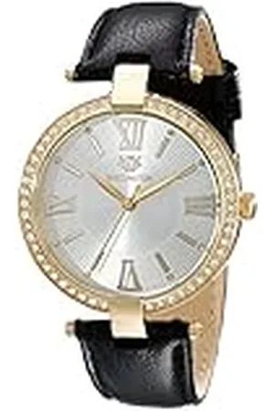 Daniel Wellington WN502-212 - Reloj analógico de mujer de cuarzo con correa de piel negra - sumergible a 30 metros