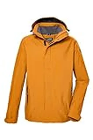 Killtec Hombre Chaqueta funcional/chaqueta de exterior con capucha con cremallera KOS 87 MN JCKT_XENIOS, inka gold, 6XL, 43281-000