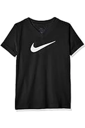 Nike Camiseta para niños Dry Leg Swoosh, Color Rosa, Gris Ahumado, XS