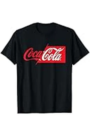 Coca-Cola Logo Coca Cola Mitad Rojo Mitad Blanco Camiseta
