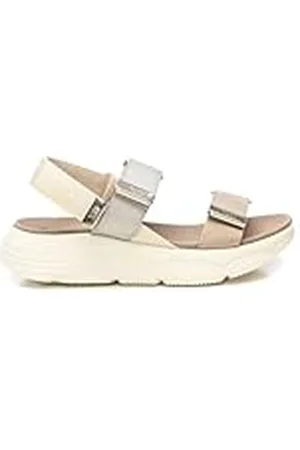 Xti Sandalia Mujer Beige - Calzado Cómodo y Versátil - Moda casual - Modelo 14407301 (Talla 39)