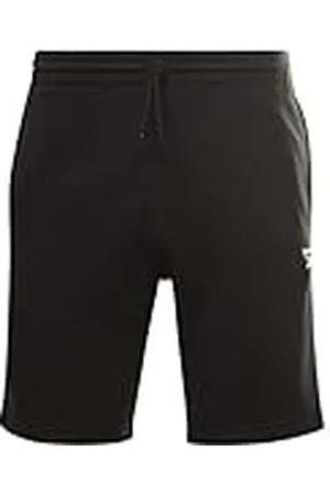 Reebok Identity Left Leg Logo Pantalón Corto, Hombre, Black, XS