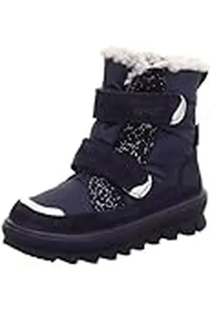 Superfit Flavia Warm gefütterte Gore-Tex, Botas para Nieve, Blau/Silber 8000, 30 EU Ancho