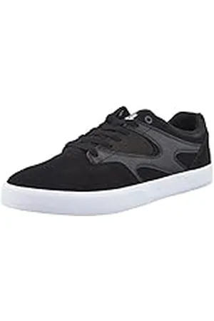 Dcshoes Kalis Vulc, Zapatillas Hombre, Negro (Black/White BKW), 38.5 EU