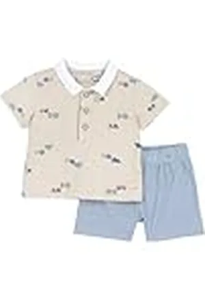 chicco Conjunto Niña y Niño con Camiseta y Pantalones Cortos, Ideal para Fiestas y Eventos, Designed in Italy