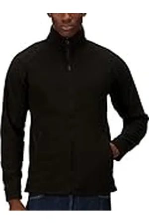Regatta Thor III Interactive Workwear Fleece Jacket Fleece, Hombre, Black, 4XL