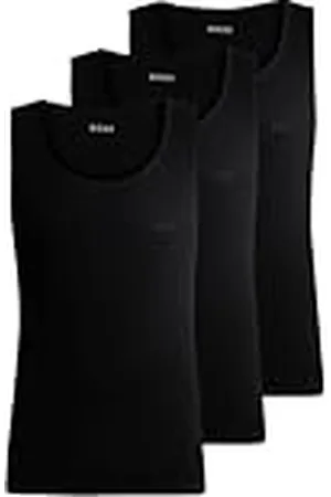 HUGO BOSS TankTop3P RibClassic Chaleco para Hombre, , M