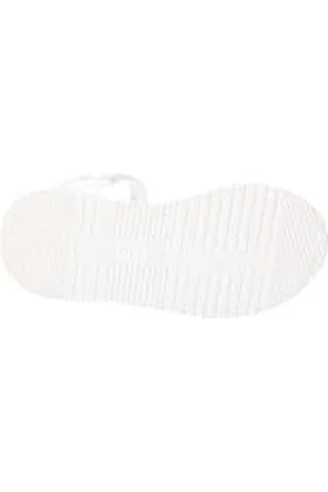 Calvin Klein Jeans Mujer Sandalias de verano, Blanco (Bright White), 41