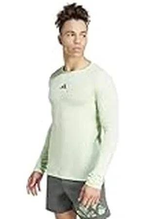 adidas Hombre Workout Long Sleeve tee, , M