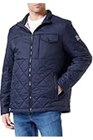 Bugatti Chaqueta para hombre 370300-31220, azul marino 390, estándar