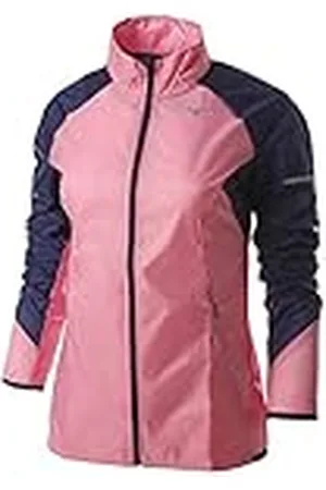 Mizuno Camiseta de Manga Larga Aero Wind para Mujer, Color Rosa y Morado, Mujer, Camisetas., J2GE9710-64, , Medium