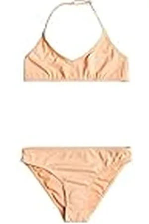 Roxy Basic Active - Conjunto de bikini triangular para Niñas 6-16