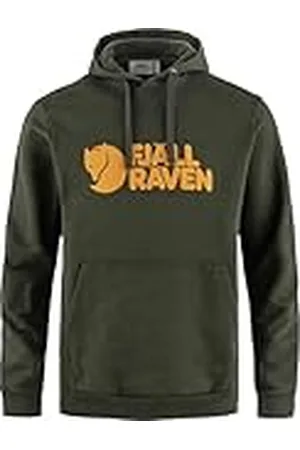 Fjällräven FJALLRAVEN 84144-662 Logo Hoodie M Sweatshirt Hombre Deep Forest Tamaño S