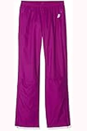 Prince Jr Warmup G Pantalón de Tenis, Unisex niños, Púrpura/Blanco, 8 USA