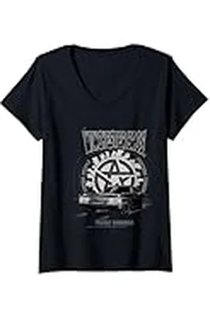 Supernatural Mujer Winchester Bros Camiseta Cuello V