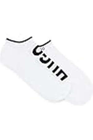 HUGO BOSS 2P AS Logo CC W Calcetines de Mujer, White100, 35-38 (Pack de 2)