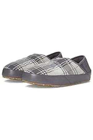 The North Face Thermoball Traction Mule V Novelty, Mujer, Lunar Stone Yarn Dye Plaid/Lunar Stone, 39.5 EU
