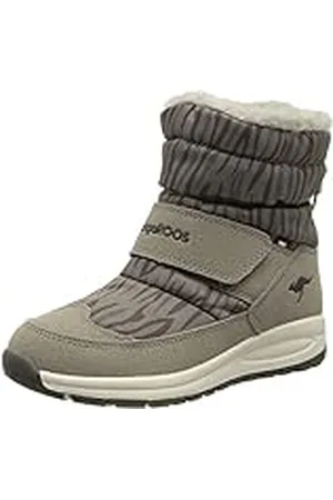 KangaROOS KP-Marty RTX, Botas, Vapor Grey/Zebra, 34 EU