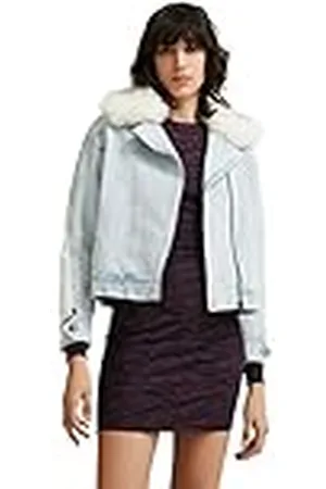 Desigual Chaq_Houston 5007 Denim Light Chaqueta, , XL para Mujer