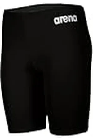 Arena Solid Team Junior Bañador para Niños, Bañador Jammer de Secado Rápido, Tejido MaxLife Eco, Resistente al Cloro y Protección UV 50