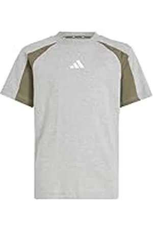 adidas Unisex niños Seasonal Essentials Colorblock T-Shirt, , 7-8 Years
