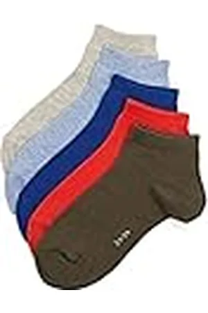 ESPRIT Solid Mix Multipack K Sn algodón lisos 5 pares, Calcetines cortos Unisex niños, , 23-26