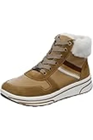 ARA Sapporo, Zapatillas de Corte Medio Mujer, Cmel Claro, 39 EU Ancho