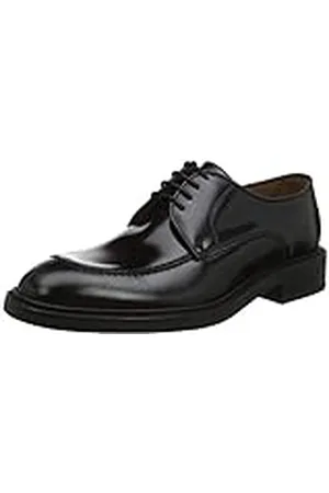 Lottusse L6711, Zapatos de Cordones Derby Hombre, Negro (Jocker P. Negro Jocker P. Negro), 43.5 EU