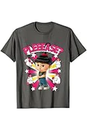 Minions Lindo gráfico de Despicable Me Agnes Pleeease Camiseta