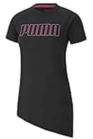 PUMA Train Graphic Logo SS tee Camiseta, Mujer, , XS