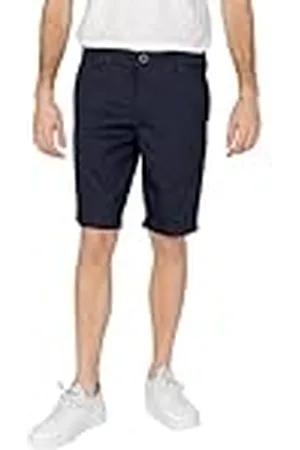 Armani Exchange Solid Stretch Twill Short Pantalones Cortos Casuales, , 44 para Hombre