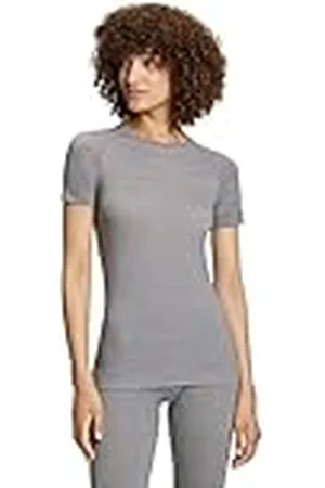 Falke Wool-Tech Light Round Neck W S/s Ts lana hilo funcional secado rápido 1 pieza, Capa de base superior Mujer, , S