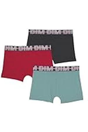 Dim Eco Coton Stretch Garçon X3 Boxer, , 4-5 Años para Niños